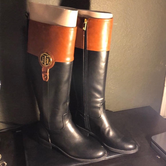 tommy hilfiger ilia riding boots
